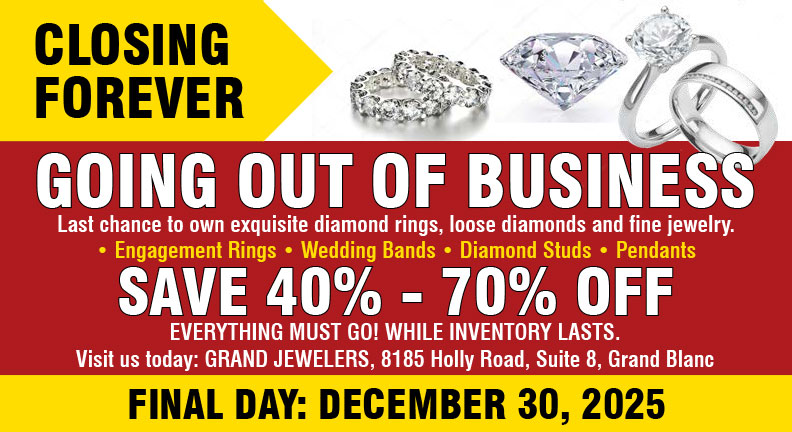 Going Out of Business. Last Day: December 30, 2025